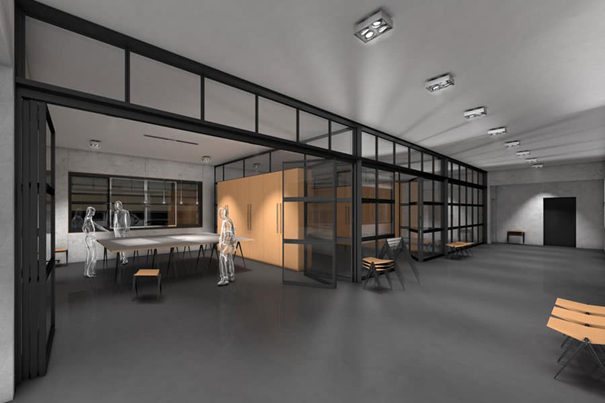 Allplan / Cinema 4D: Hörsaal Campus Süd